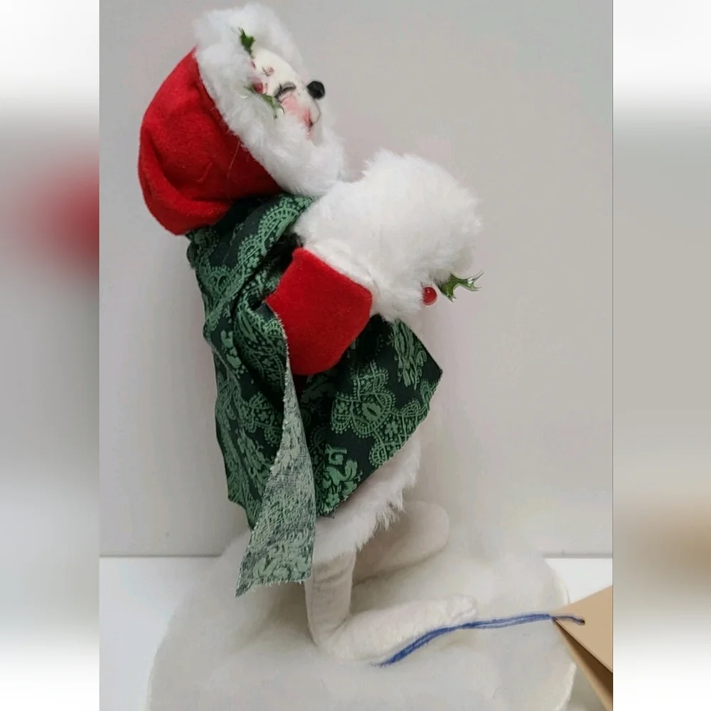 Vintage 7506 Annalee Ritz the Snow Woman Christmas Doll with Hand Warmer 8